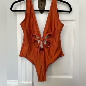 Vintage One Piece Bathing Suit
